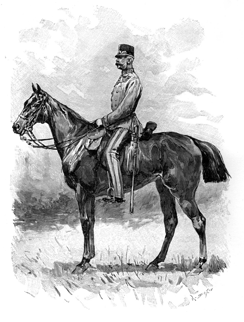 Kejser Franz Josef af Østrig, 1892 af Unbekannt