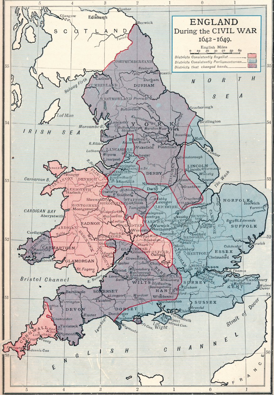 England under borgerkrigen, 1642-1649 1905 af Unbekannt