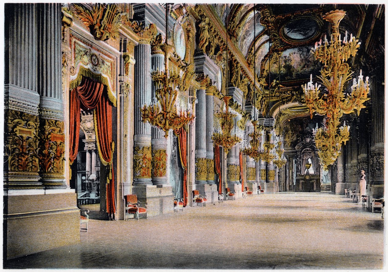 Indgangen til Palais Garnier, Paris, c1900 af Unbekannt