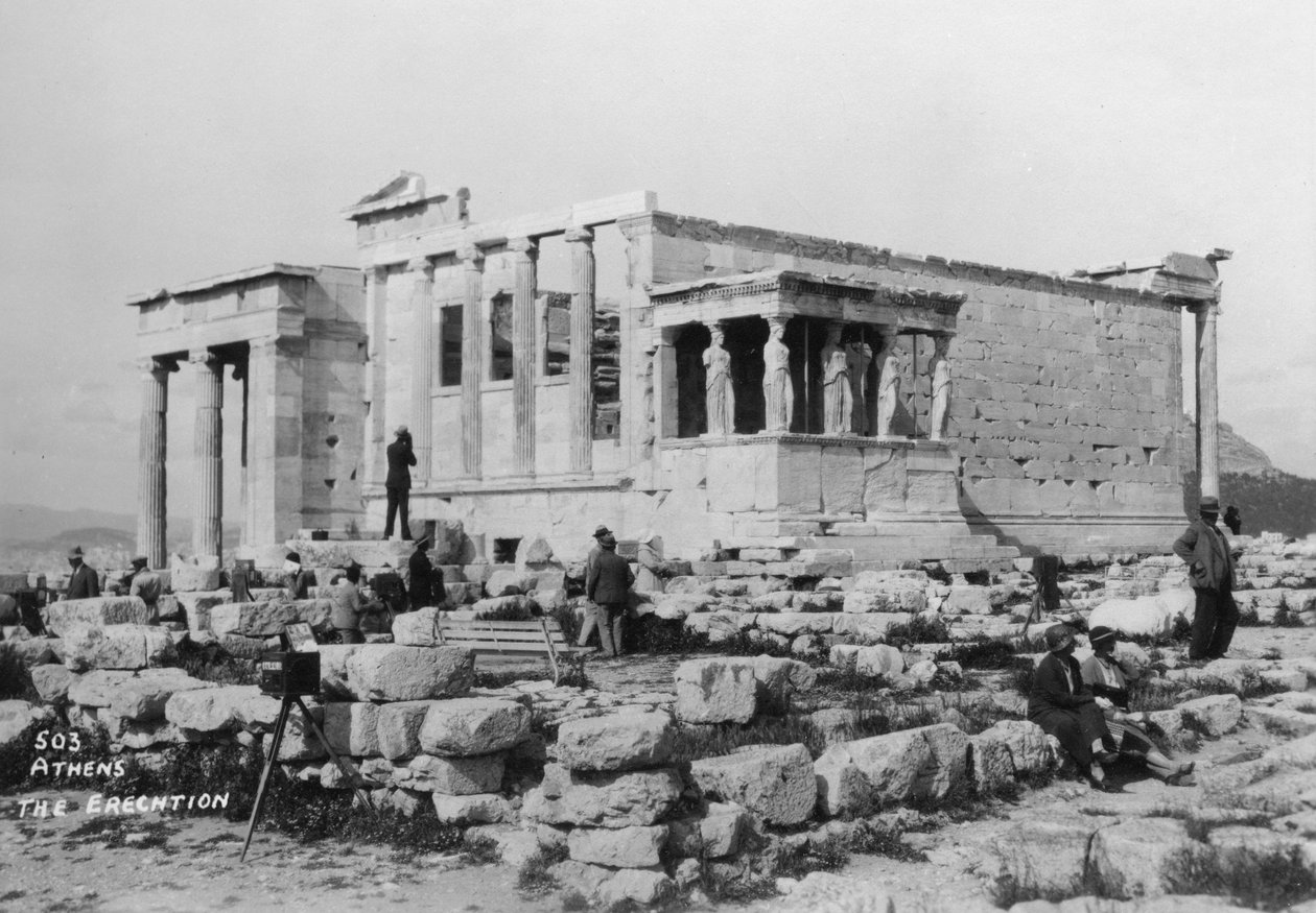 Erechtheion, Athen, Grækenland, c1920