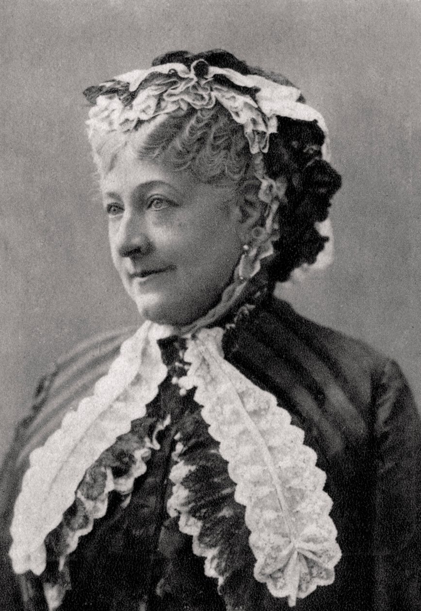 Ethelie Madeleine Brohan, fransk skuespillerinde, 1885 af Unbekannt