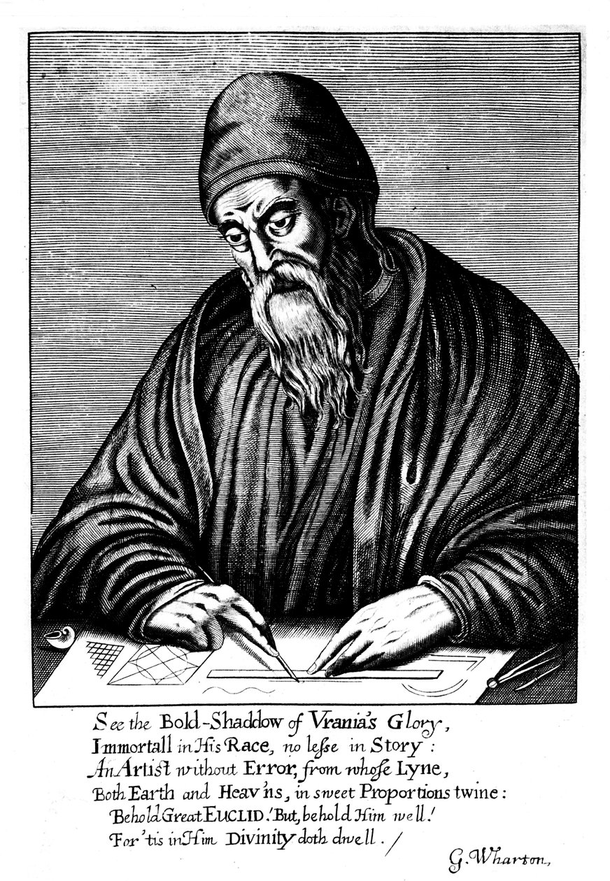 Euklid, oldgræsk matematiker, 1661 af Unbekannt