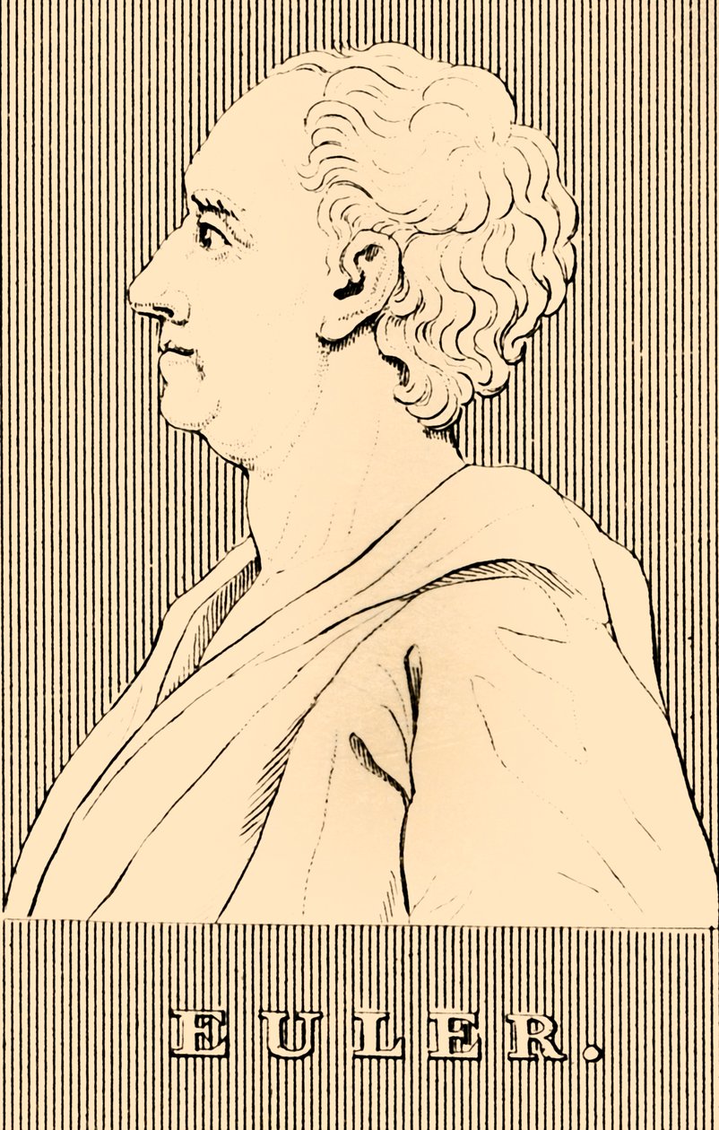 Euler, 1707-1783, 1830. af Unbekannt