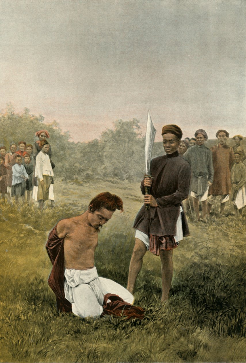 Execution Capitale, dødsstraf, 1900. af Unbekannt