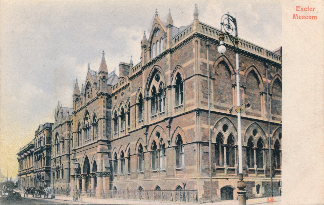 Exeter Museum, Devon, c1905 af Unbekannt