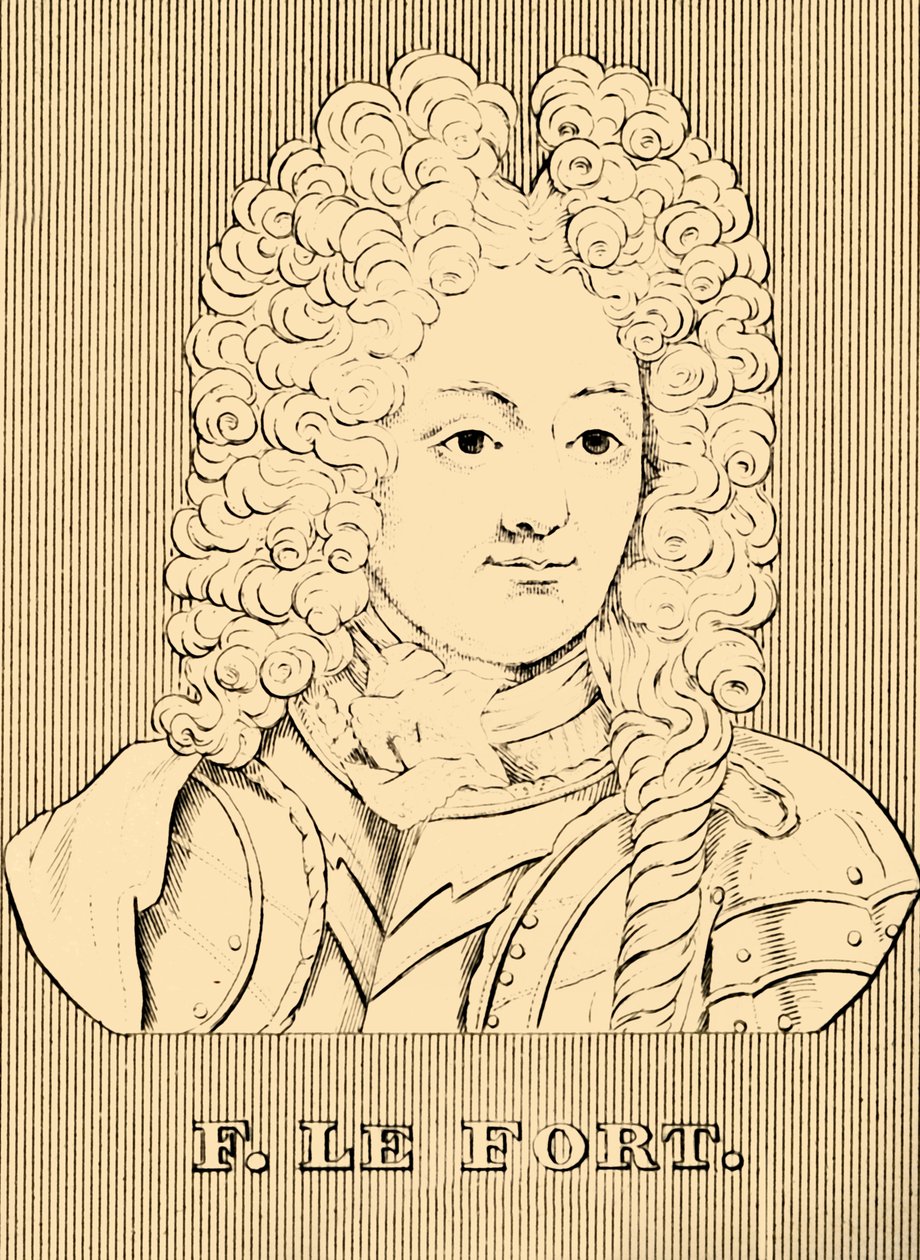 F. Le Fort, 1656-1699, 1830. af Unbekannt