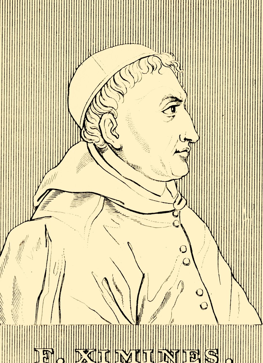F. Ximines, 1436- 1517, 1830. af Unbekannt