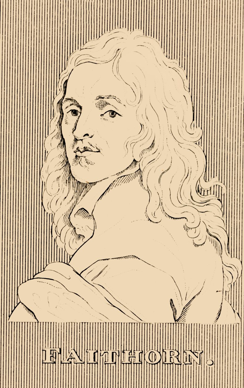 Faithorn, 1616-1691, 1830. af Unbekannt