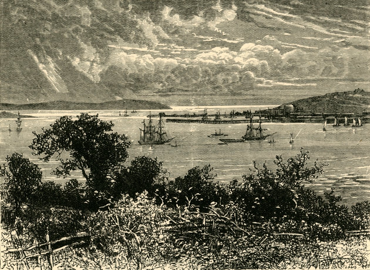Falmouth Havn, 1898. af Unbekannt