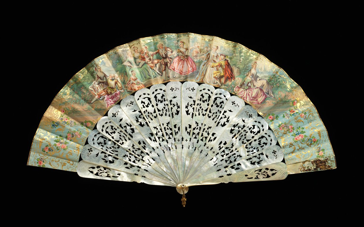 Fan, 1860-70. af Unbekannt