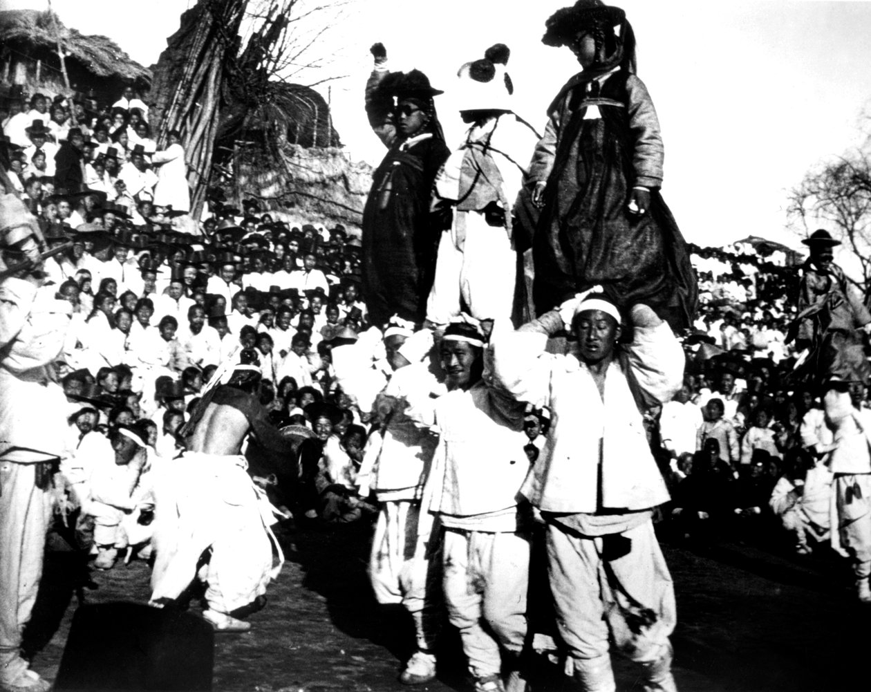 Festival i Korea, 1900 af Unbekannt