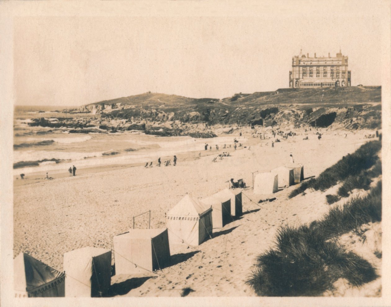 Fistral Beach - Newquay, 1927 af Unbekannt