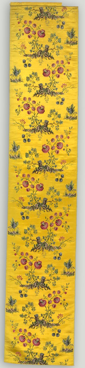 Blomsterpanel, 1800-tallet. af Unbekannt