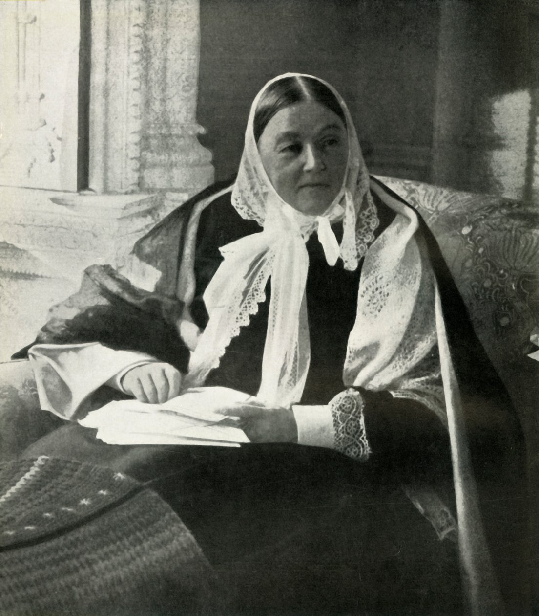Florence Nightingale, ca. 1900, 1947. af Unbekannt