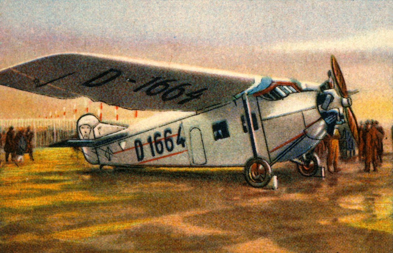 Focke-Wulf A28 Habicht-fly, 1920