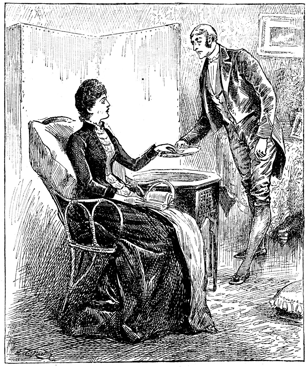 Fodmand, 1888 af Unbekannt