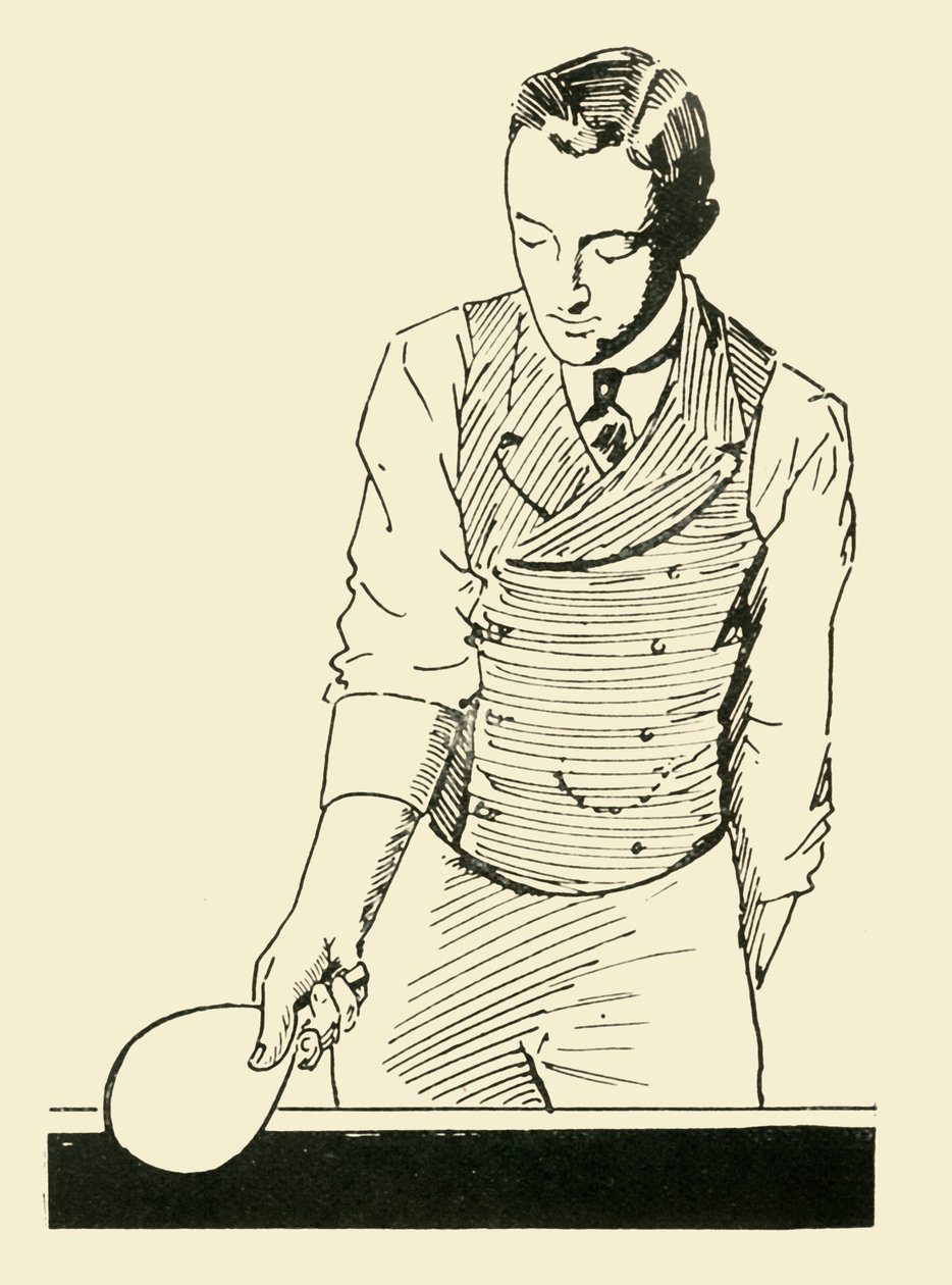 Fore-Hand Halv-Volley Opretstående, 1902. af Unbekannt