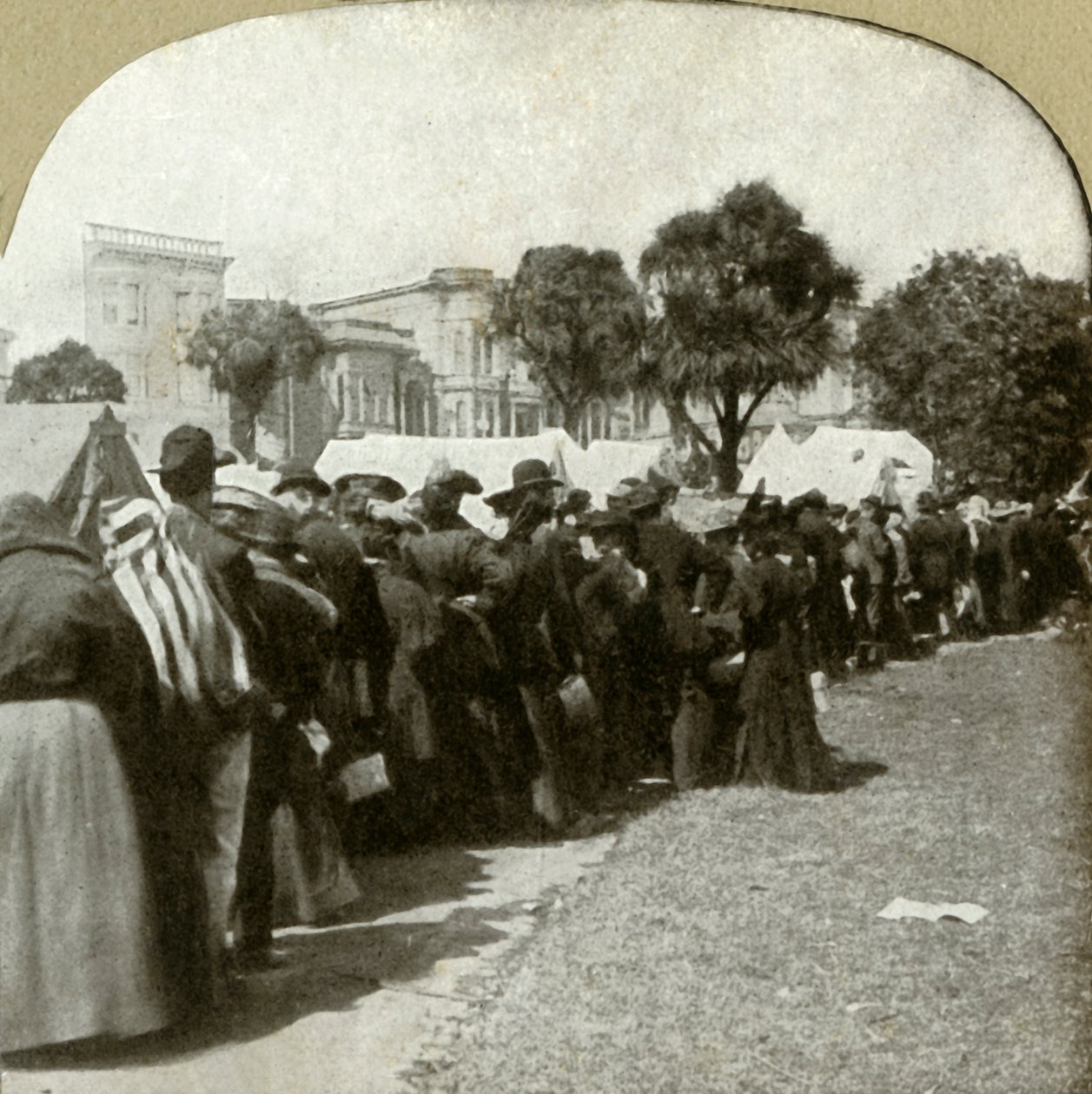 Danner brødlinje ved Jefferson Square, 1906. af Unbekannt
