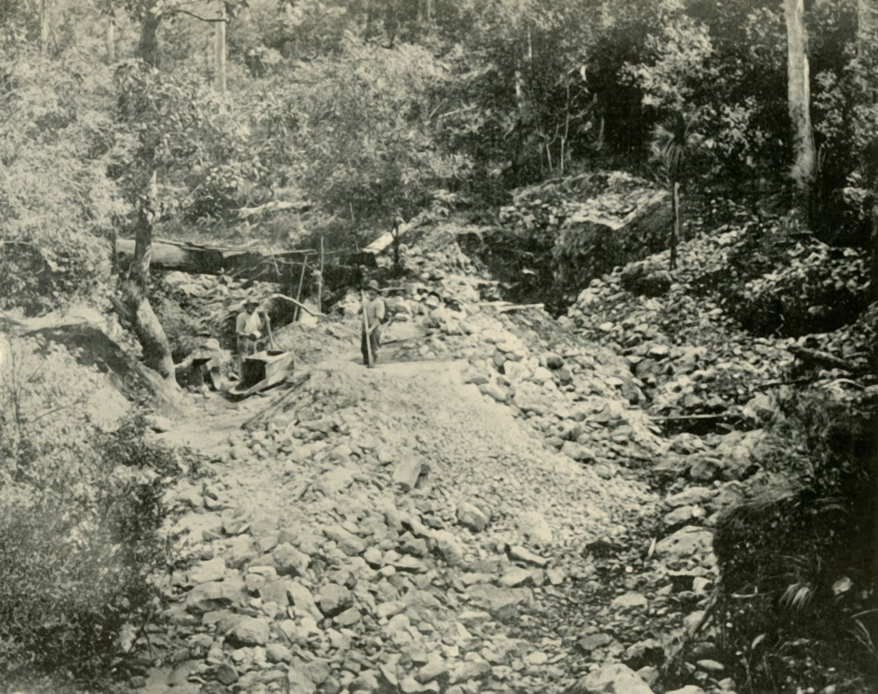 Fossickers at Work, 1901. af Unbekannt