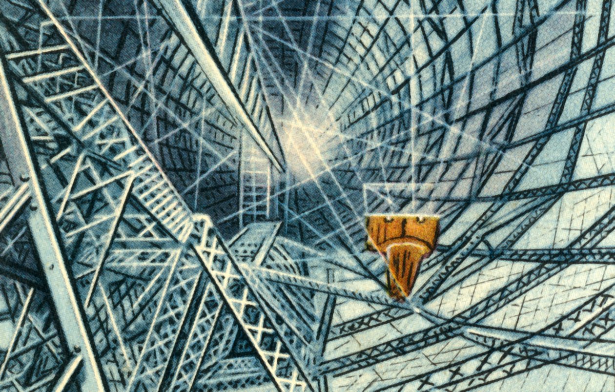 Ramme af en zeppelin, 1932. af Unbekannt