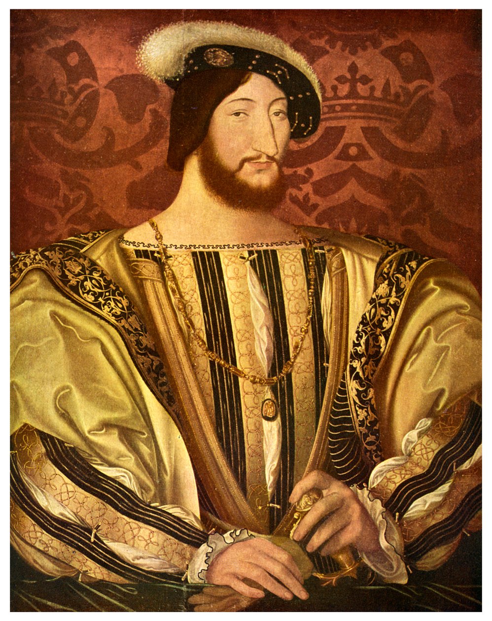 Frans I, konge af Frankrig, c1520-1525 1956. af Unbekannt