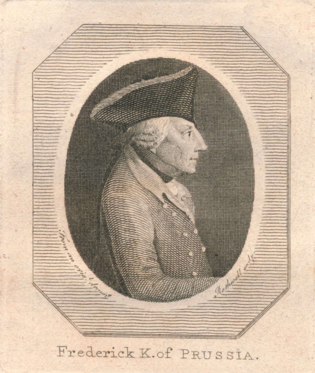 Frederik K. af Preussen, c1800. af Unbekannt