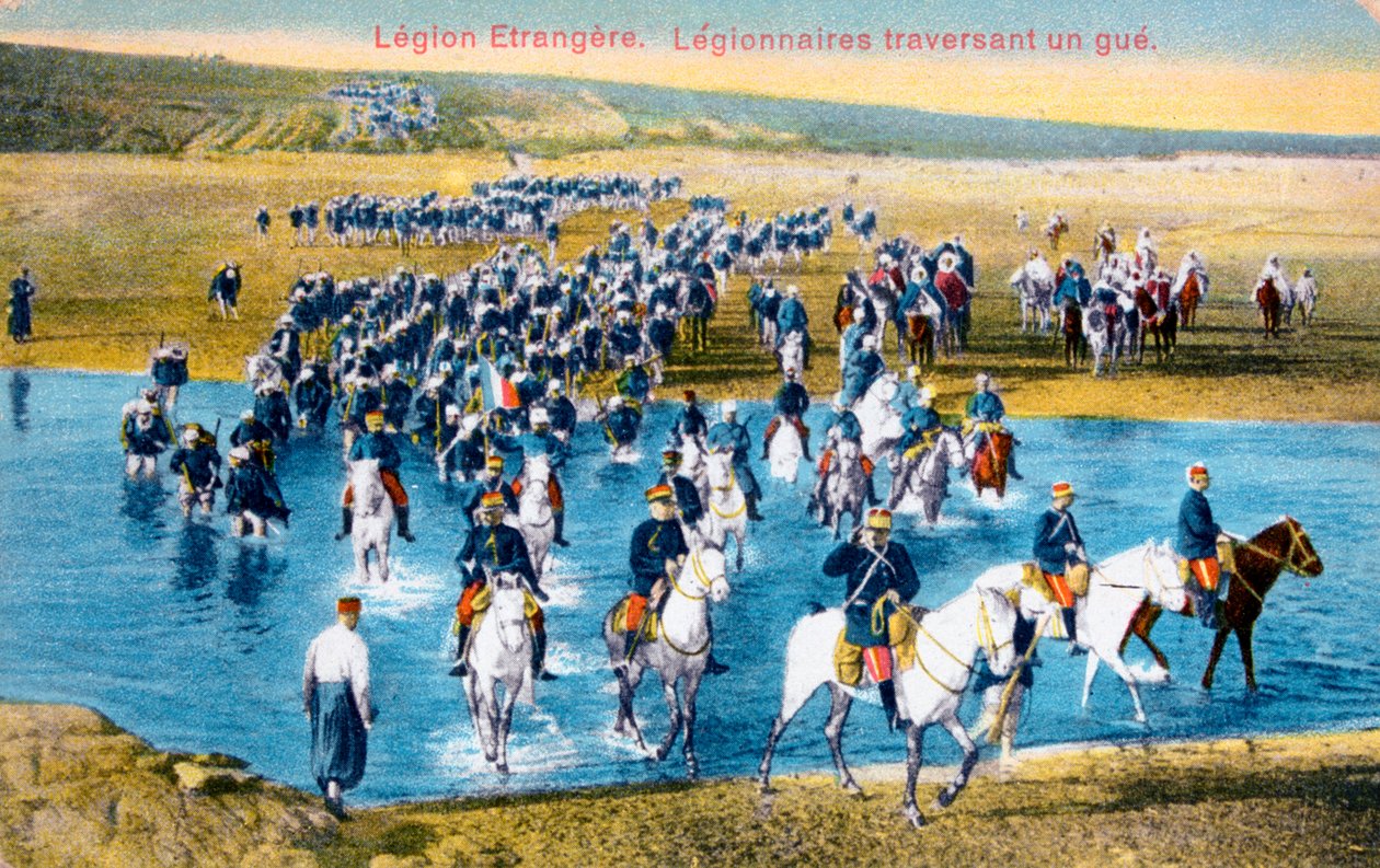 Fransk Fremmedlegion, Marokko, ca. 1900 af Unbekannt