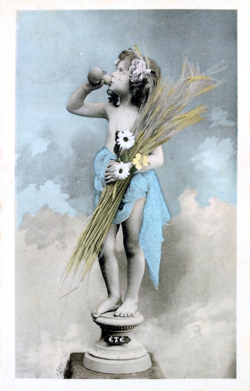 Fransk postkort, c1900 af Unbekannt
