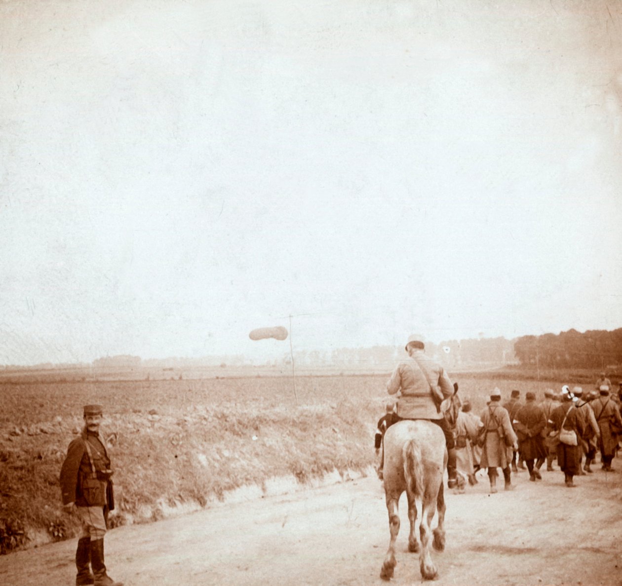 Franske soldater, c1914-c1918 af Unbekannt