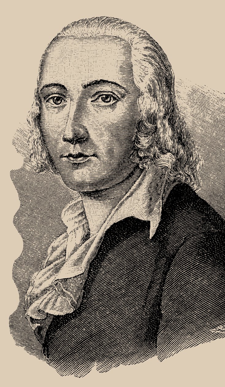 Friedrich Hölderlin 1770-1843. af Unbekannt