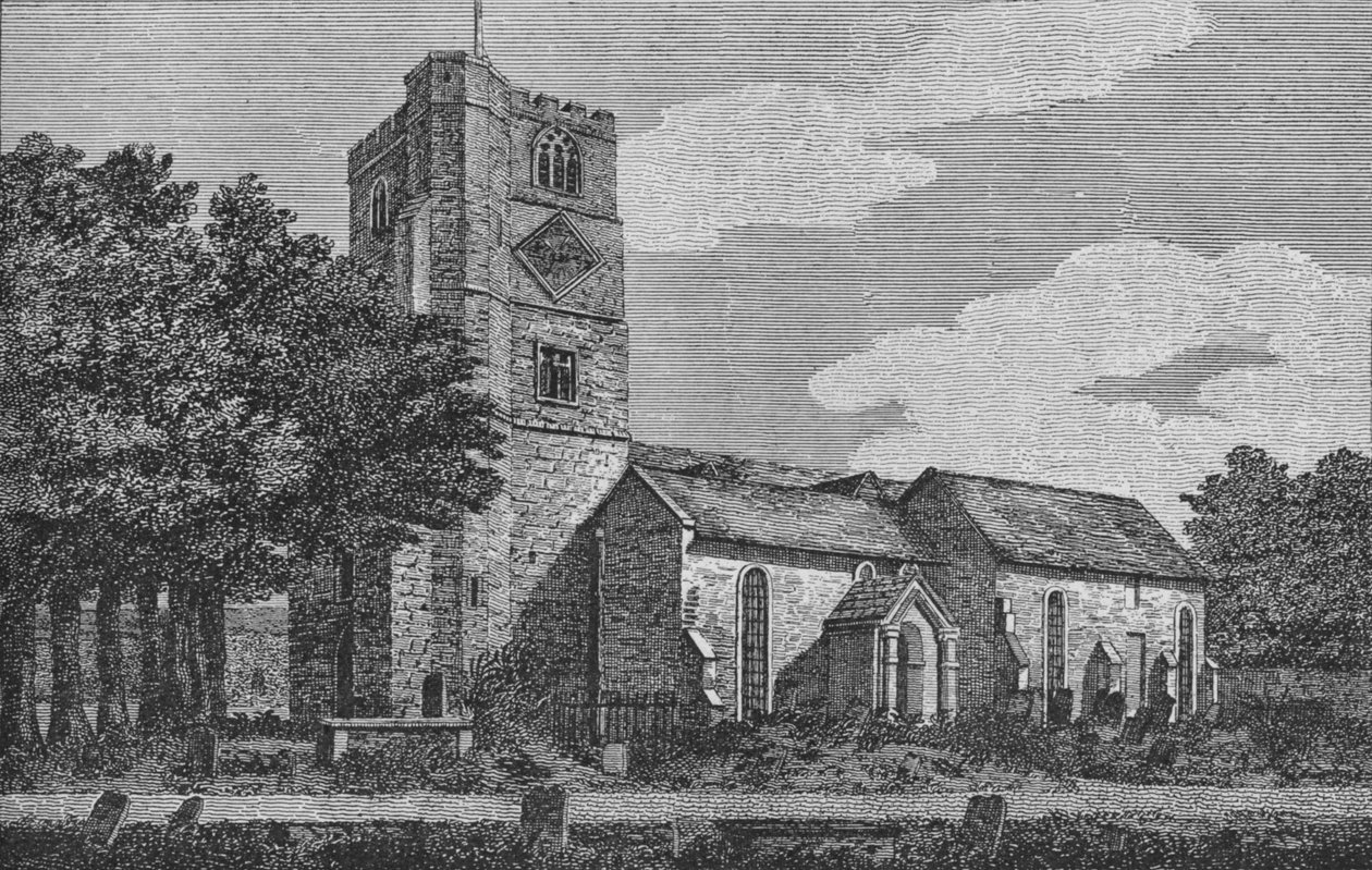 Fulham kirke i 1812 1911 af Unbekannt