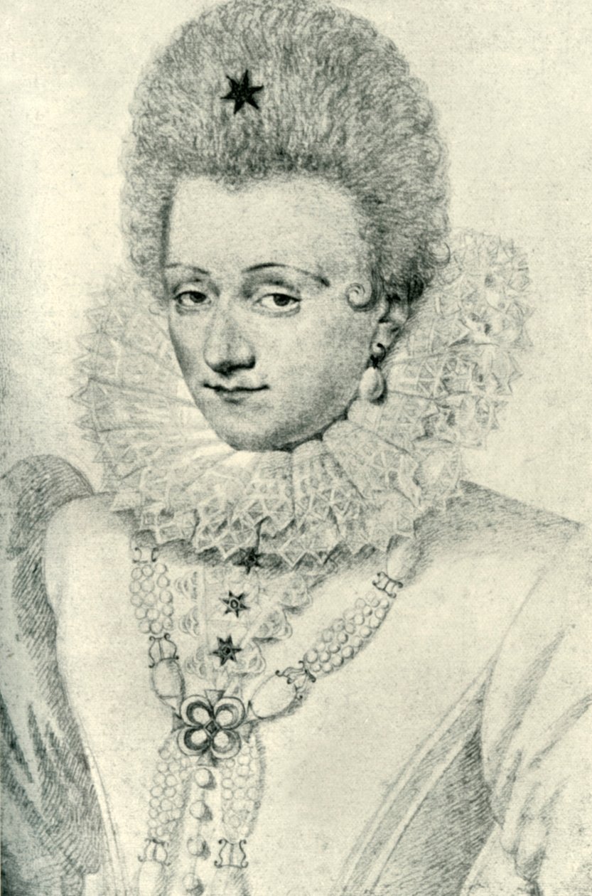 Gabrielle dEstrées, 1599, 1907. af Unbekannt