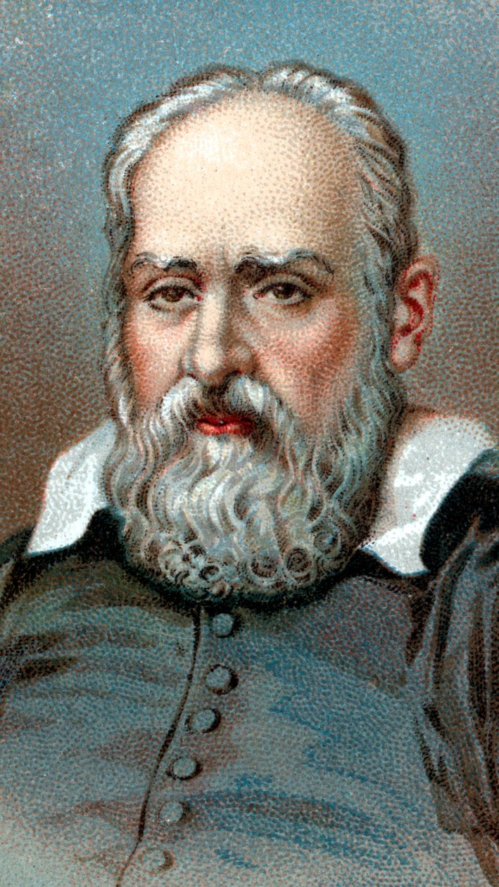 Galileo Galilei, italiensk astronom og matematiker, c1630