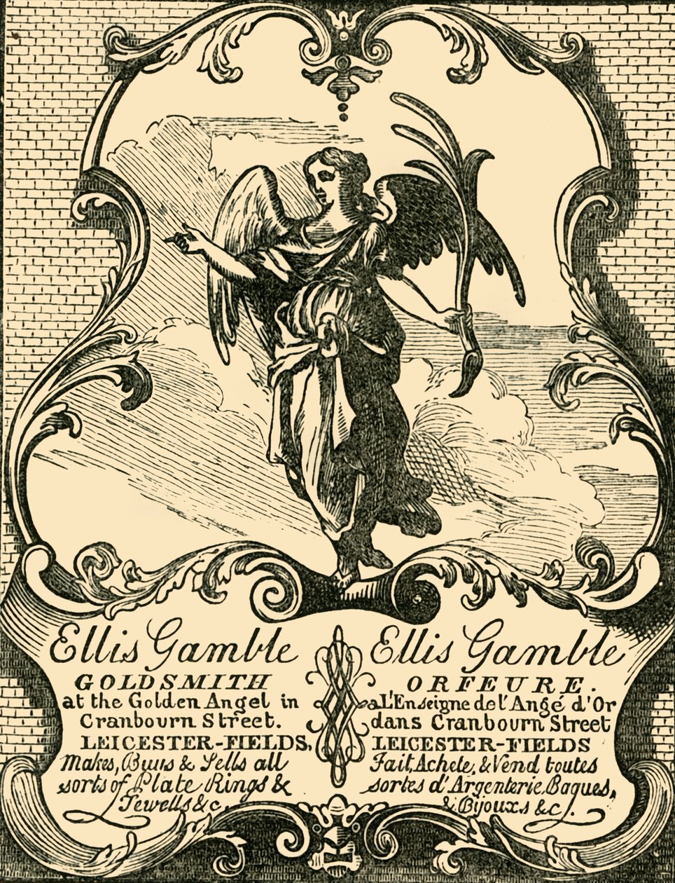 Gambles Shop-Bill, 1881. af Unbekannt