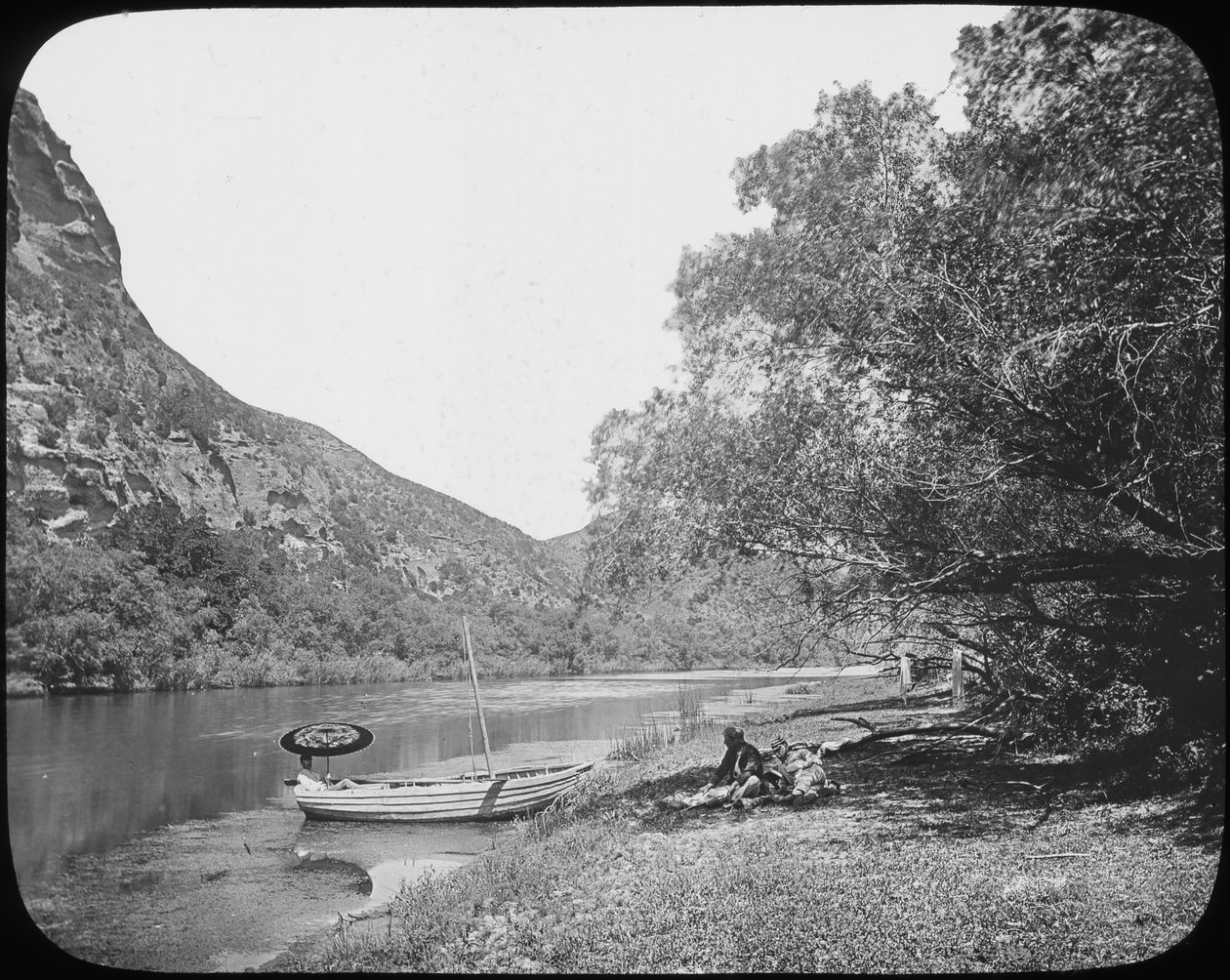 Gamtoos-floden, Sydafrika, c1890 af Unbekannt