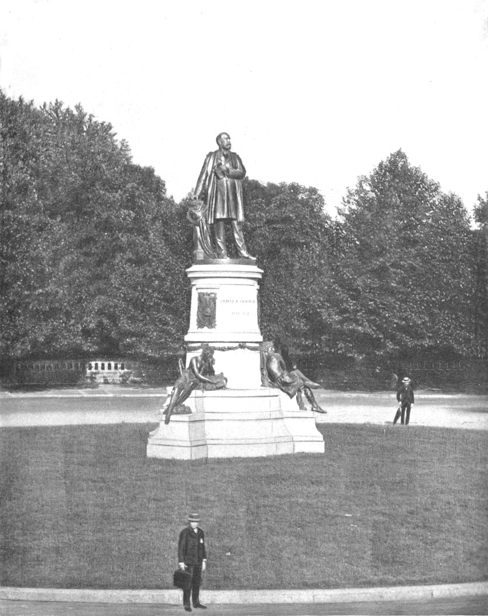 Garfield Statue, Washington DC, USA, c1900. af Unbekannt
