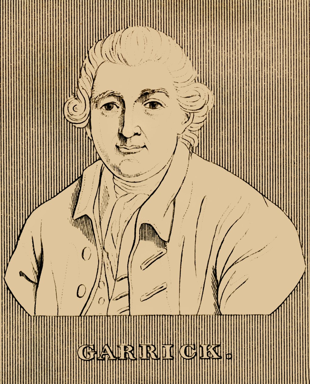 Garrick, 1717-1779, 1830. af Unbekannt