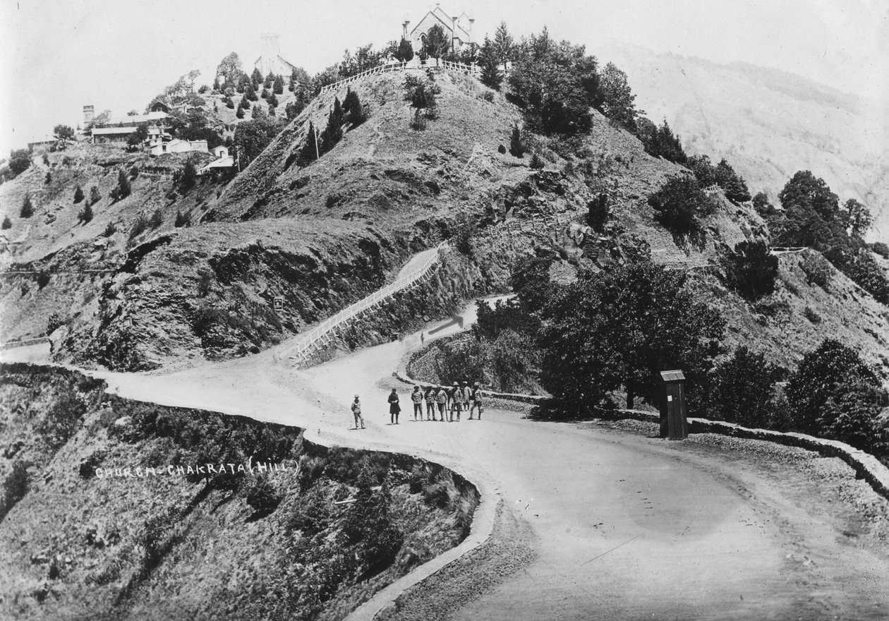 Garnisonskirke, Chakrata, 1917 af Unbekannt