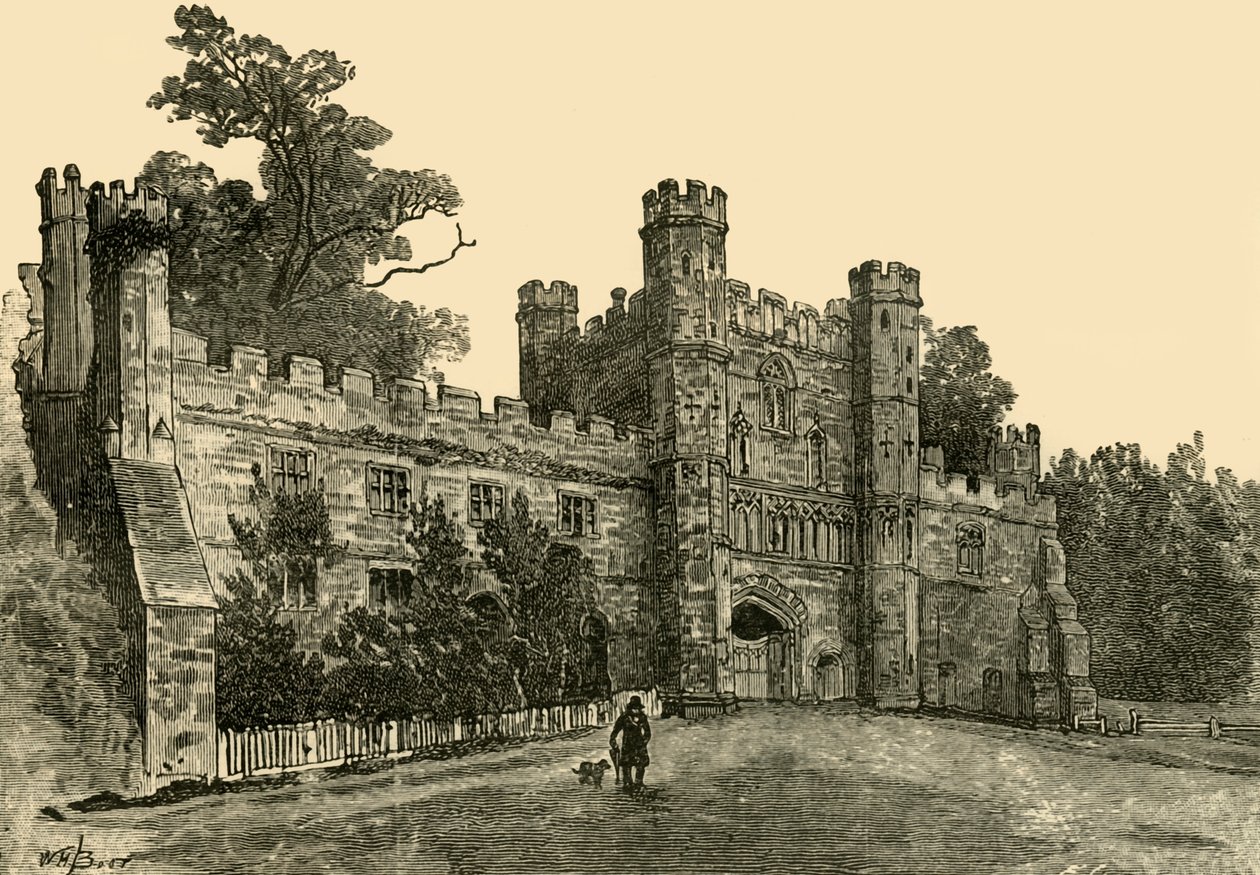 Gateway of Battle Abbey, 1898. af Unbekannt