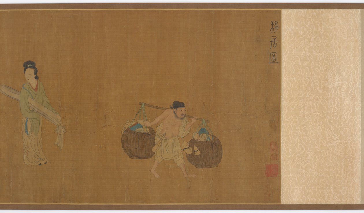 Ge Hong Moving House, Ming-dynastiet, 1500-tallet. af Unbekannt
