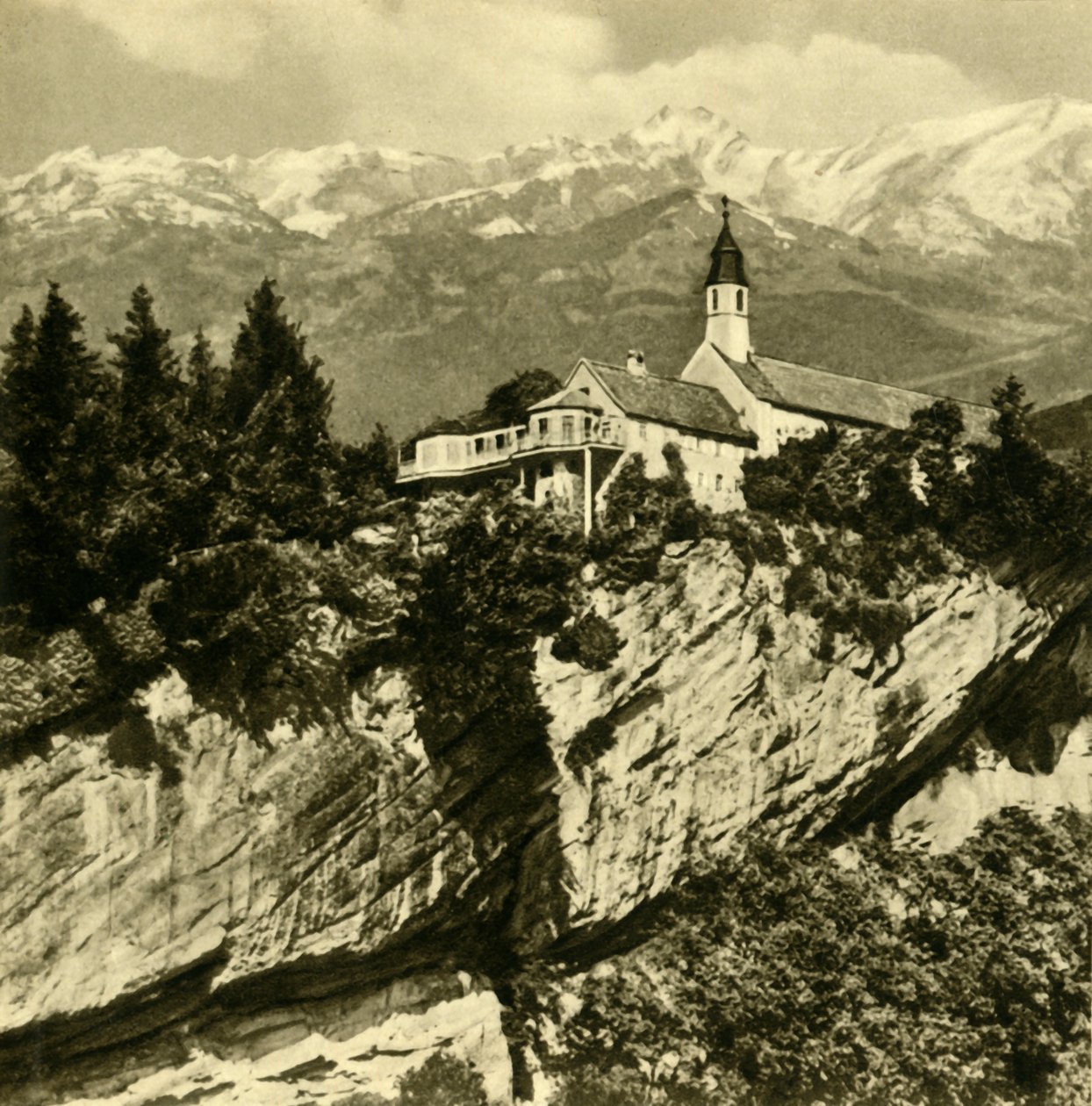 Gebhardsberg, Bregenz, Østrig, c1935. af Unbekannt