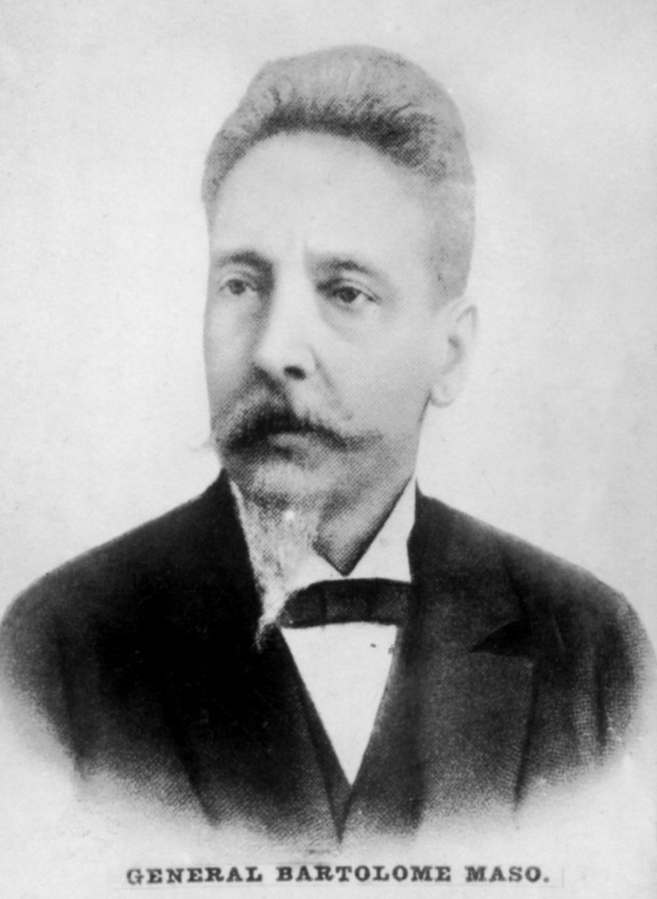 General Bartolome Maso 1830-1907, c1910 af Unbekannt
