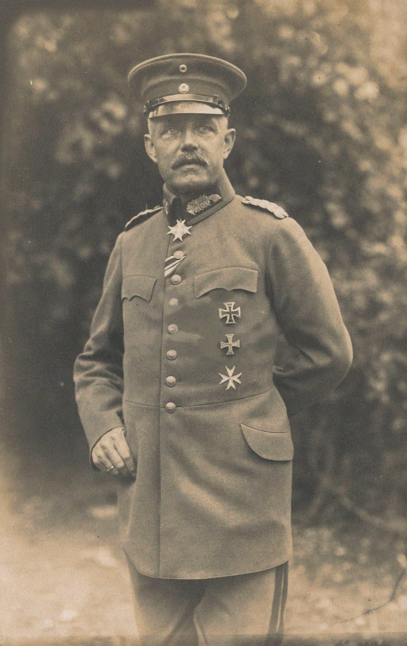 General Johannes von Busse 1862-1936, 1918. af Unbekannt