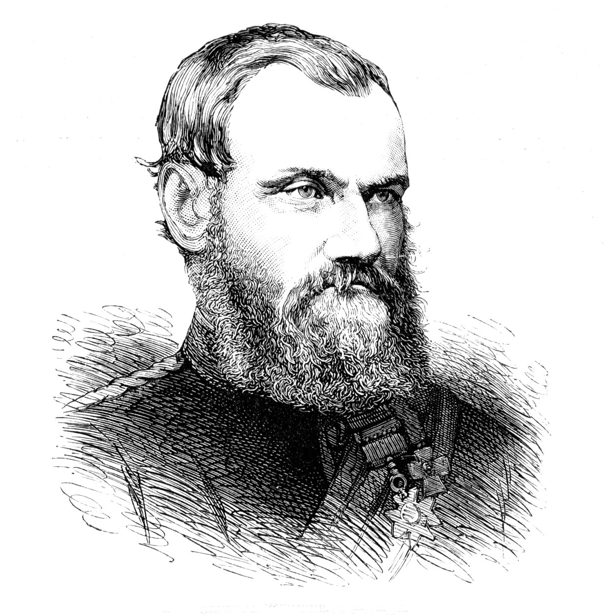 General Sir Samuel Browne, c1880 af Unbekannt