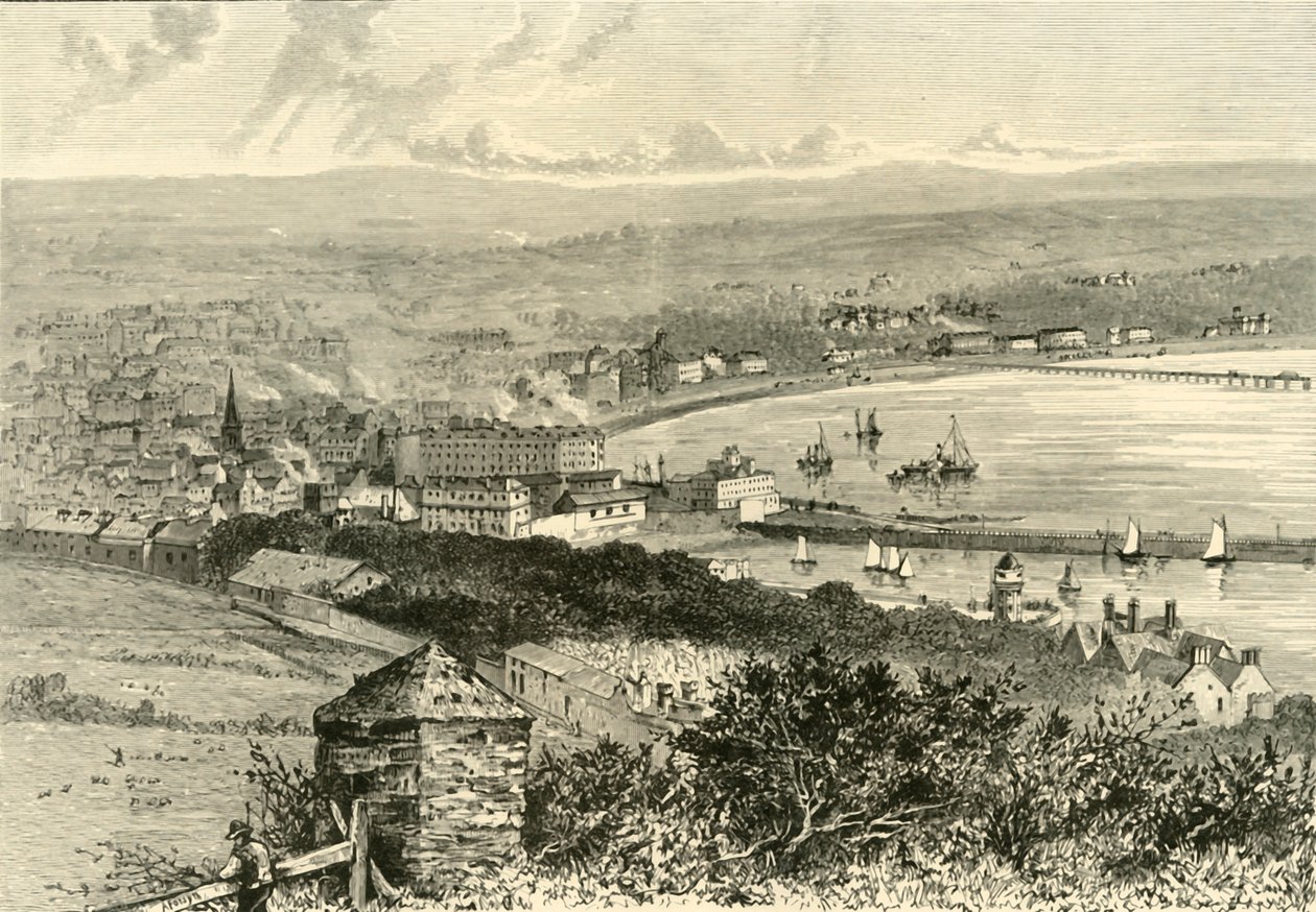 General View of Douglas, 1898. af Unbekannt