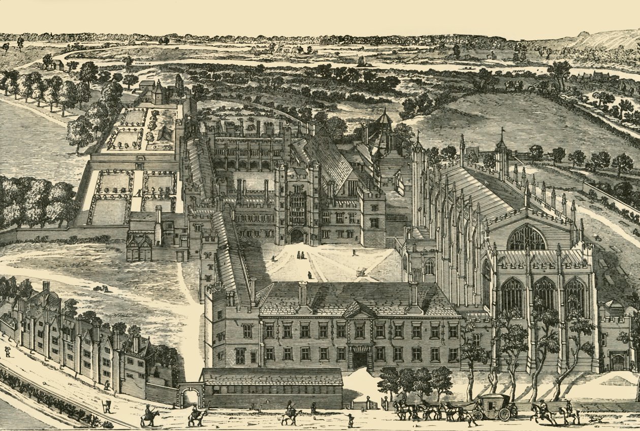Generelt syn på Eton College, 1911. af Unbekannt