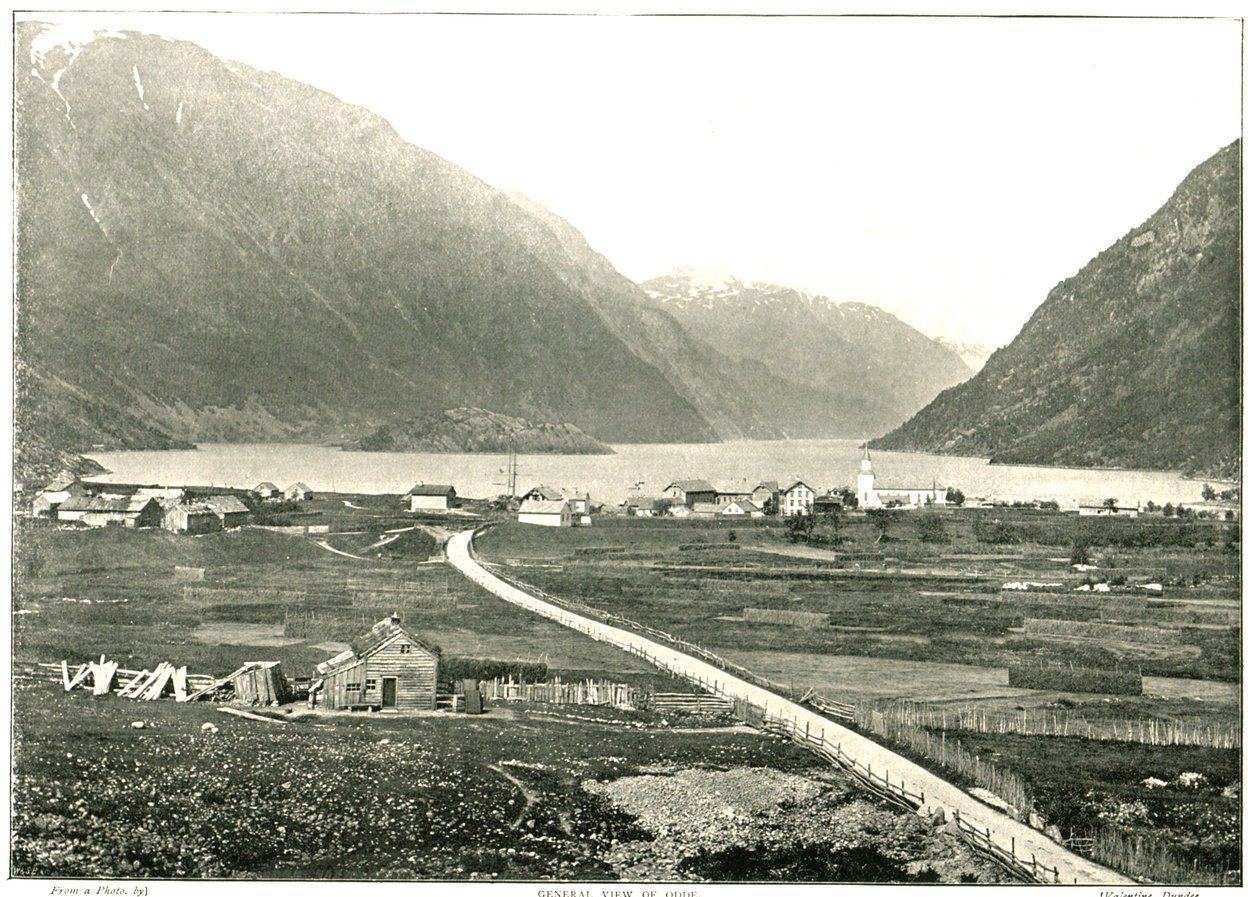 Generelt billede, Odde, Norge, 1895. af Unbekannt