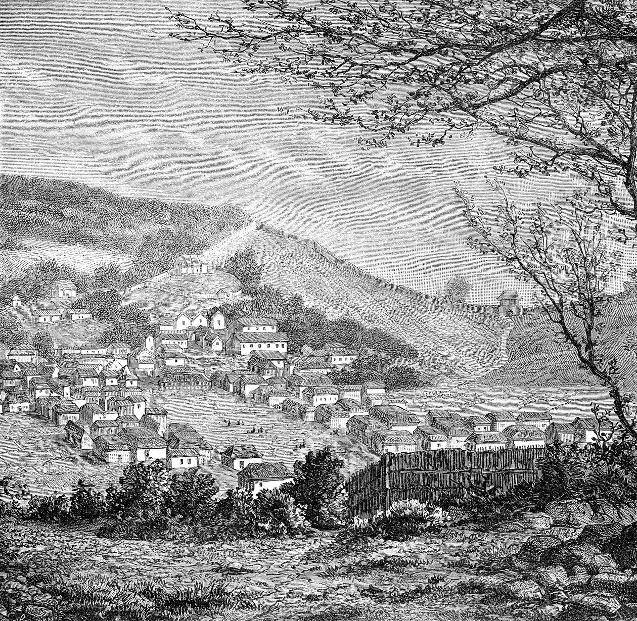 Generelt billede af Kang-Hoa, Lower Hang-Kiang, c1890 af Unbekannt