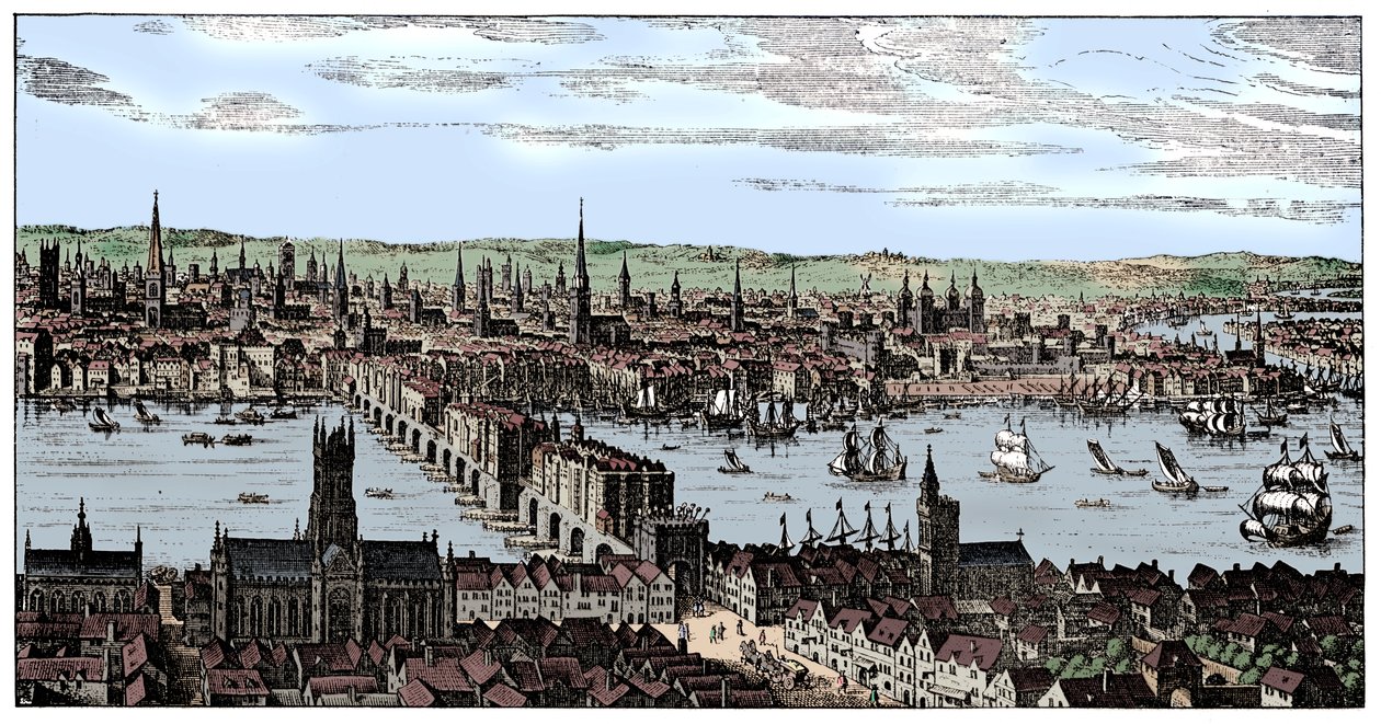 Oversigt over London, 1666, 1909. af Unbekannt