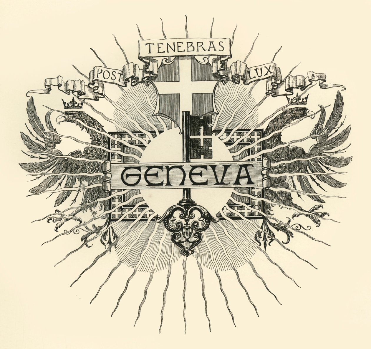 Genève, 1891. af Unbekannt